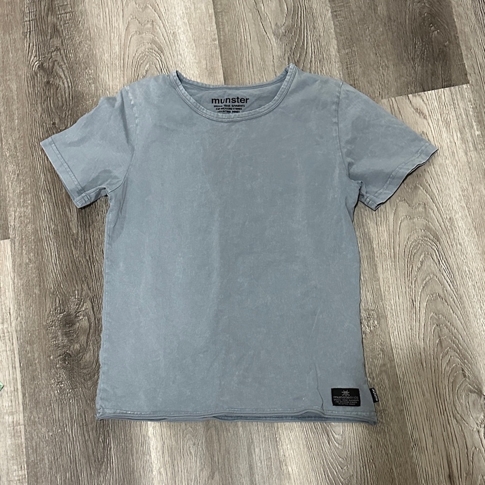 Munster Light Blue Short‎ Sleeve Tee